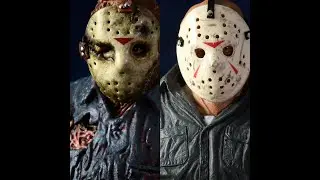 Friday the 13th Custom Hockey Mask Review NECA Movie Maniacs Jason Goes to Hell Figure Custom Freek