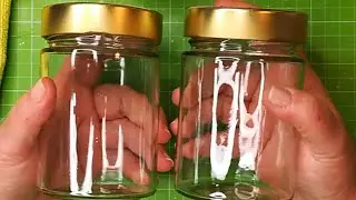 DIY RECICLAMOS frascos de vidrio para hacer un set de baño