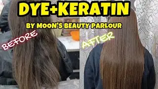 Hair Dye + Keratin Treatment | Salon Secret Revealed