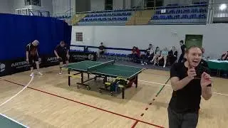 Deble: Shynkovenko/Fomin - 3:1 - Osiński/Kuprianis - Józefów