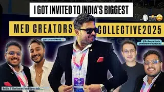 I Got *INVITED* To India’s Biggest Med Creators Collective 2025 🌟 #mcc #mcc25 #mbbsmotivation #mbbs 