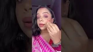 Red lipstick ke sath concealer hack #hack #lipstick #shorts #ytshorts
