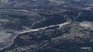 Runway Flyover - Landmark, Idaho