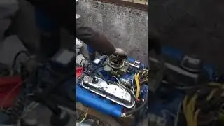 Запуск Ford Windsor 351 V8 в морском исполнении от Holman Moody после капремонта (весна 2023)
