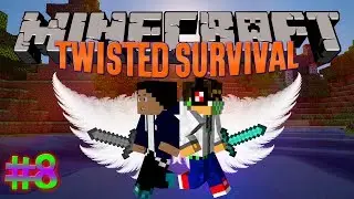 OTAGLE BACKWARDS IS ELGATO!!! (TwistedSurvival #8 with TheTwistedG and MinecraftxGenie)