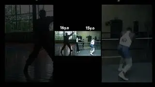 Shadow boxing Mike Tyson 15 years old and my shadow boxing #ironmiketyson #boxing #miketyson #tyson
