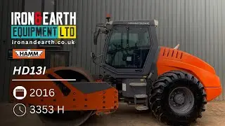 2016 HAMM H13I Roller