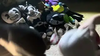 Bendy and Ink Bendy VS Cuphead and PAC-MAN Super Fighting Championship.