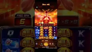 BOXING KING JILI SLOTS GAME PLAY BIG WIN #boxingking #youtubeshorts #rewardedvideo #officalvideo #yo