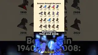 Evolution of Batman 🦇