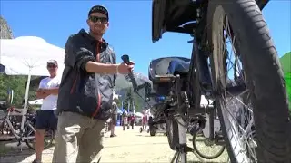 Joystickbike v5 Run Val d'Is&egrave;re Salon du v&eacute;hicule &eacute;lectrique et hybride