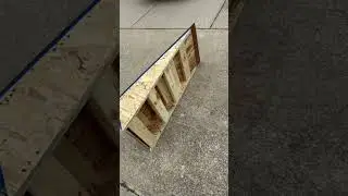 Building a kicker ramp for skateboarding #wedge