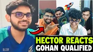 Hector on K9 Support😱 Reacts GOHAN Qualified🥹🚀 hector words on Omega🔥 Owais Challenge Punk🚨 Sanhok👀