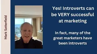 Yes! Introverts can be VERY successful at marketing to the affluent