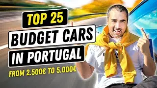 25 лучших бюджетных автомобилей в Португалии от 2500 до 5000 евро 🚙🇵🇹
