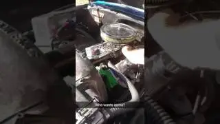 SBC 350 with B&M 144 Supercharger