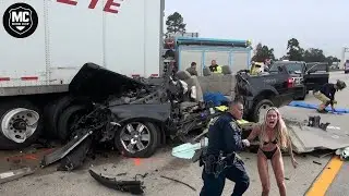 MOST SHOCKING High-Speed Police Chases Caught on Dashcam! You Wouldn't Believe if Not Filmed #37