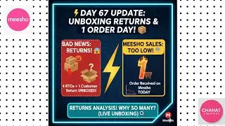 DAY 67: Unboxing RTO & Customer Returns! 💔 Only 1 Order Received Today | HUGE LOSS Check!
