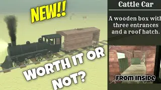 Dead Rails New Trains - CATTLE CAR WORTH IT OR NOT?