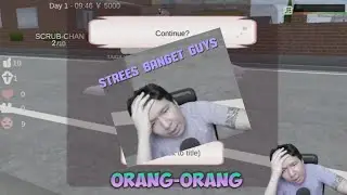 Bang Windah Stress gara-gara mati mulu, Di game sakura simulator