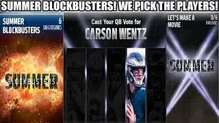 SUMMER BLOCKBUSTER PROMO! WE PICK THE PLAYERS! WHO TO PICK! | MADDEN 18 ULTIMATE TEAM