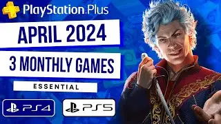 PlayStation Plus Essential April 2024 Monthly Games | PS Plus April 2024