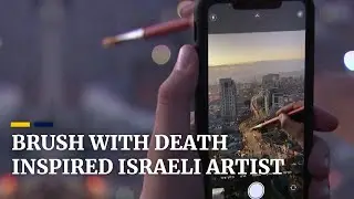 How a near-drowning experience unlocked an Israeli artist's unusual perspective