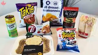 Trying Delicious Snacks from a Canadian Gas Station
