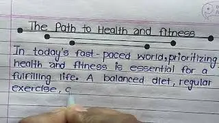 Essay On Health And Fitness In English | Health And Fitness Essay | The Path To Health And Fitness |