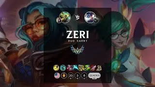 Zeri ADC vs Sona - NA Challenger Patch 12.13