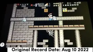 Super Mario Advance 2 / SMW (GBA) Forest Ghost House (World 5, No Deaths)