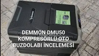 DEMMON DMU50 KOMPRESÖRLÜ OTO BUZ DOLABI İNCELEMESİ (50LT)