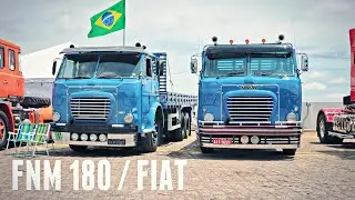 FNM e FIAT 180 - 2º Encontro de Amigos e Caminhões Clássicos - Posto O Cupim 3 / São J. dos Pinhais
