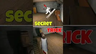 GRANNY 1 SECRET & TRICK on PIANK 🔥☠️ #granny #hindigaming #horrorgame #shorts#mobilegaming