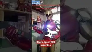 Cris Stark tocando guitarra #ironman #guitarhero #games  #jogos