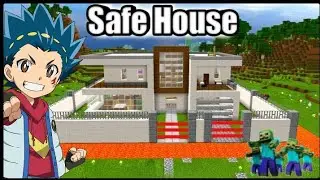 The Most Safest House in Minecraft : Laser Guns, Lava Trap, Electric Gates and more!