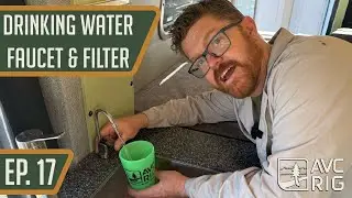 NO MORE BOTTLED WATER! | AVC Shop Van 2025 Build EP. 17 | 2023 Ford Transit 148 LB | Van Life Camper