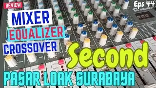 Mixer Equalizer Crossover Second Price Negotiable Until Deal❗Surabaya Flea Market