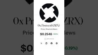 0x Protocol (ZRX) Price, Charts & News