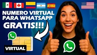 📱 Crea MILES de Numeros Virtuales Para WHATSAPP Sin CHIP 2026 // Numero Virtual Para Whatsapp 2026