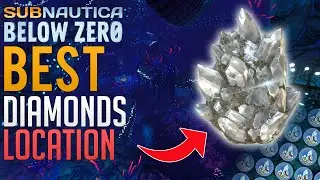 Best DIAMONDS Location | Subnautica Below Zero guide