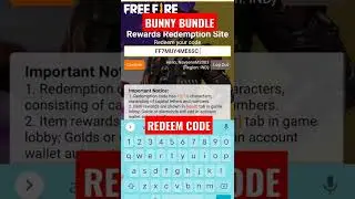 BUNNY BUNDLE REDEEM CODE #shorts #viral #trending #redeemcode #stargamer #totalgaming  #lokeshgamer