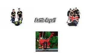 BABFT Battlebots- Crabby vs Ominous vs Monsoon!