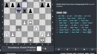 VIII IBCA World Team Chess Championship 2018 Semifinals