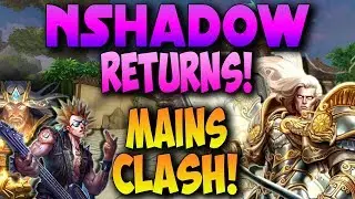 NSHADOW RETURNS TO SMITE! OUR MAINS CLASH IN DUEL! - Masters Ranked Duel - SMITE