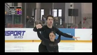 Anastasia Vaipan-Law & Luke Digby Free Skate Warsaw Cup Challenger 2023