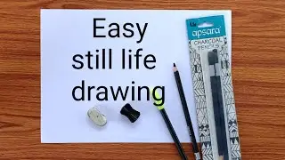 How to draw still life drawing / still life drawing for beginners / pencil drawing easy