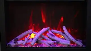 Amantii TRD-33 Electric Fireplace - Traditional style electric fireplace