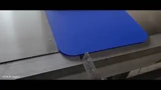 Blue Polypropylene Corrugated pp Bubble Guard box  automatic bending machine