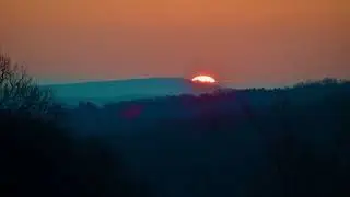 Sunrise over the Cushetunk Mountains 🌅 New Jersey